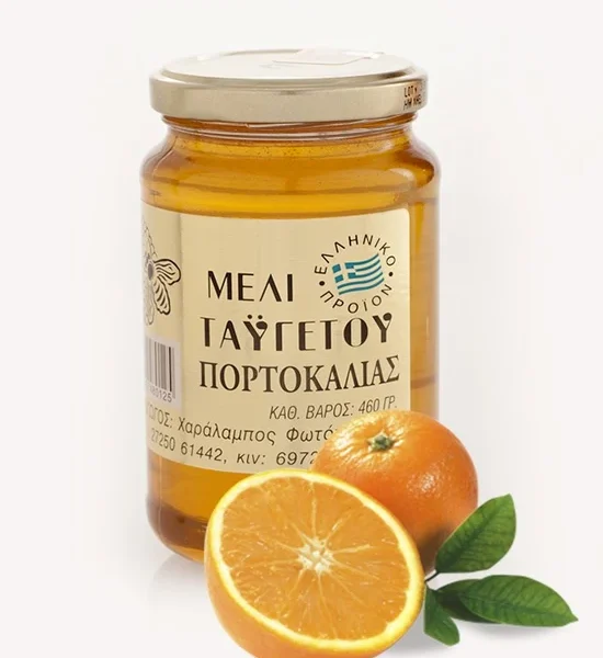Miód z kwiatów pomarańczy 460 g