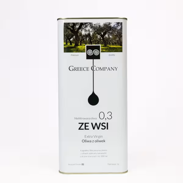 Oliwa ZE WSI niefiltrowana 0,3% 3L