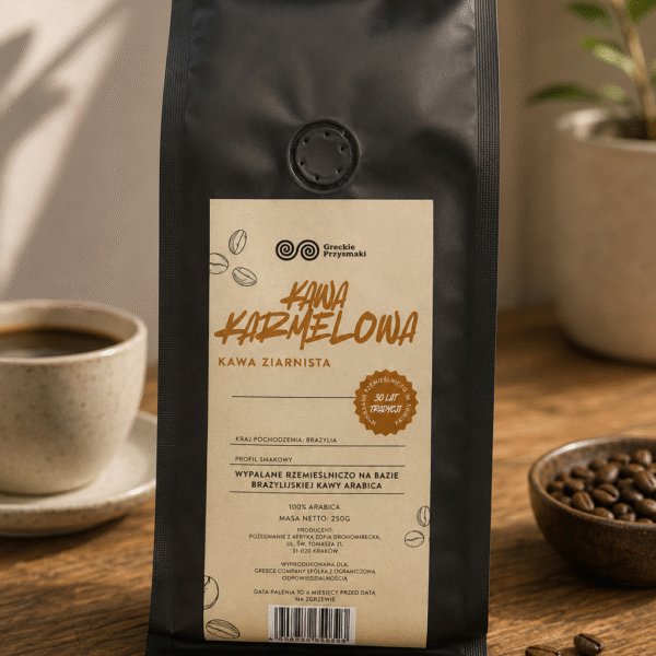 Kawa Karmelowa ziarnista 250g