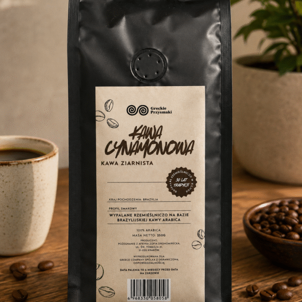 Kawa Cynamonowa ziarnista 250g