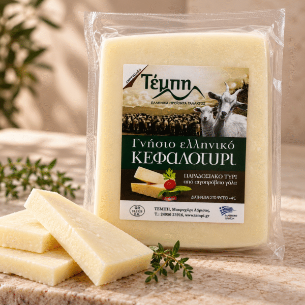Ser Kefalotiri Tempi owczo-kozi 250 g